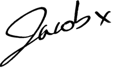 Jacob Rajan's name handwritten